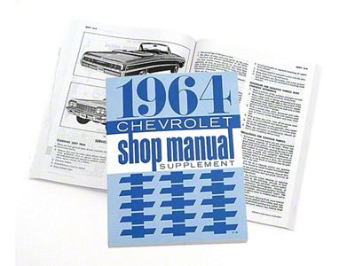 1964 Chevy Passenger Car Shop Manual Supplement