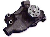 Full Size Chevy Short Hi-Flo Water Pump, Stewart, Cast Iron, Small Block, 1958-1970