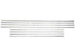 Side Molding Set, Doors & Quarters, 2-Door Hardtop & Convertible (1958 Impala)