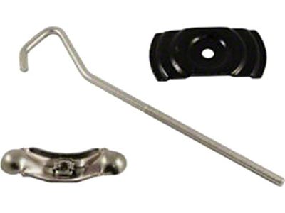 Full Size Chevy Spare Tire J Hook With Wing Nut, 1960-1976