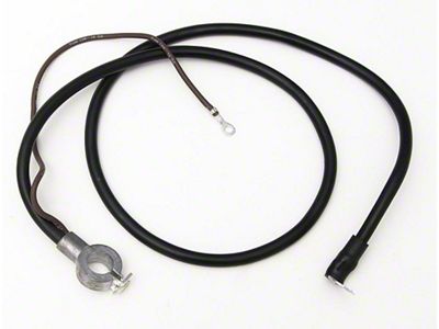 Full Size Chevy Spring Ring Battery Cable, Positive, 6-Cylinder, 1968