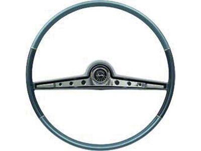 Steering Wheel, Two-Tone Blue, Impala, 1962