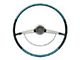 Full Size Chevy Steering Wheel, Two-Tone Blue, Impala, 1965-1966
