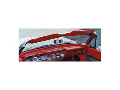 Full Size Chevy Sunvisors, 2 & 4-Door Hardtop, Bel Air, 1958