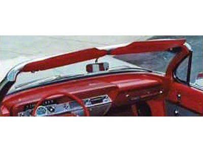 Full Size Chevy Sunvisors, 2 & 4-Door Hardtop & Sedan, Impala & Impala SS, 1962