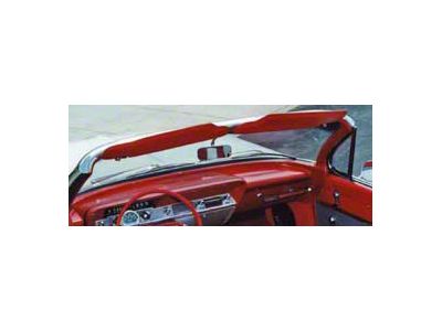 Full Size Chevy Sunvisors, 2 & 4-Door Sedan, Impala & Bel Air, 1961 (Biscayne Sedan, Two-Door)