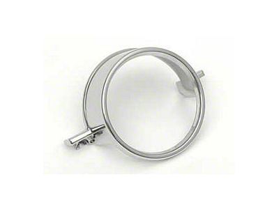 Full Size Chevy Taillight & Back-Up Light Lens Chrome Trim Ring, Good Quality, 1964