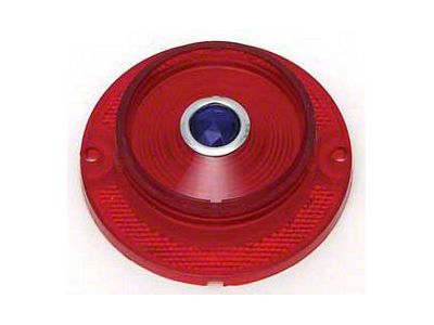 Full Size Chevy Taillight Lens, Blue Dot, 1963
