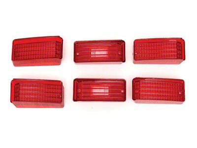 Full Size Chevy Taillight Lens Set, Impala, 1970