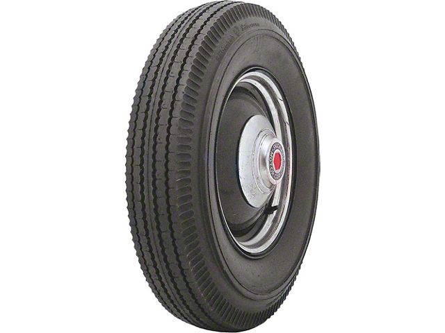 Full Size Chevy Tire, 8.00 x 14, With Blackwall, B.F. Goodrich Bias Ply, 1958-1964