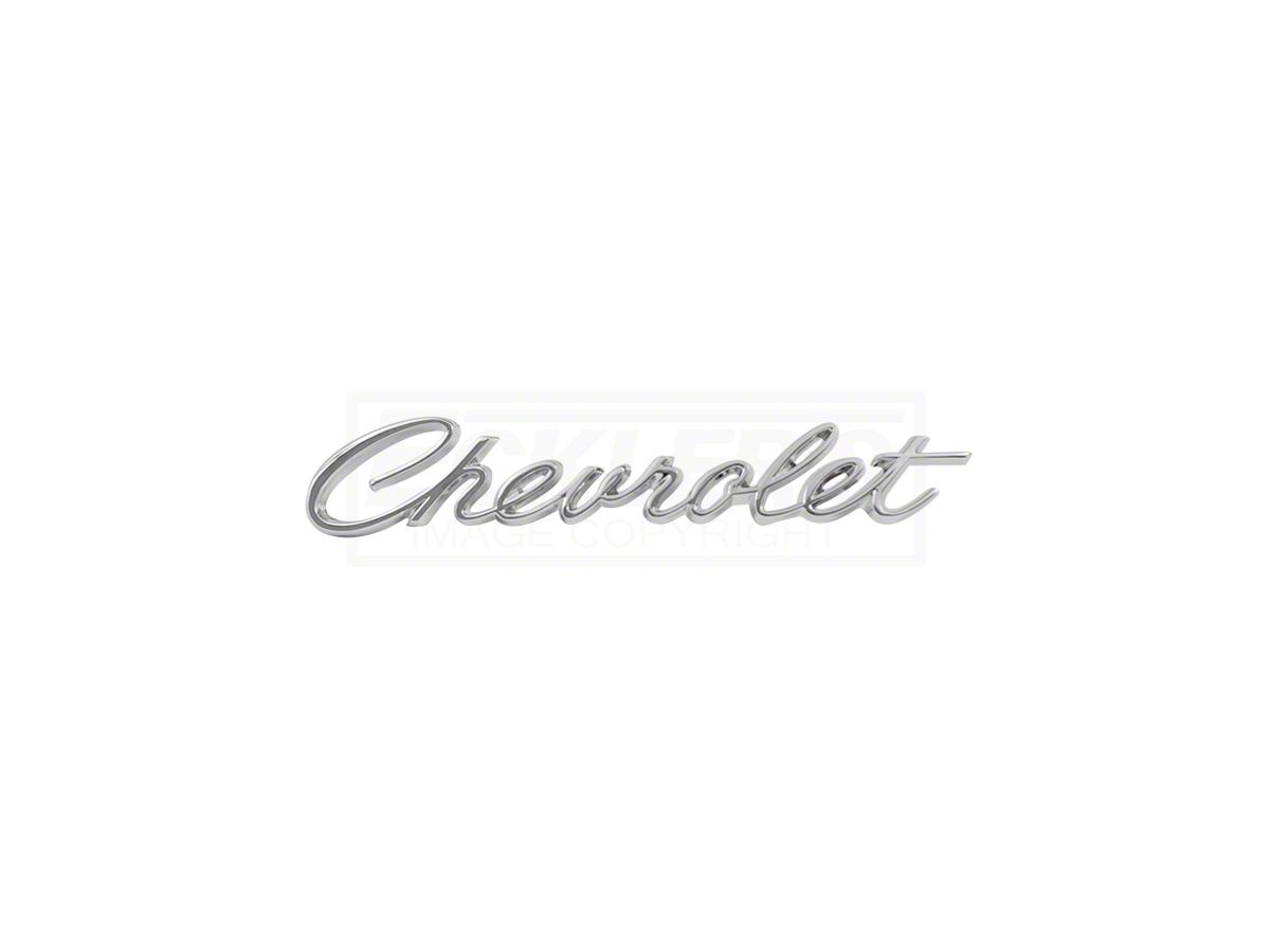 Chevrolet Cursive Vintage Cursive Chevrolet Logo