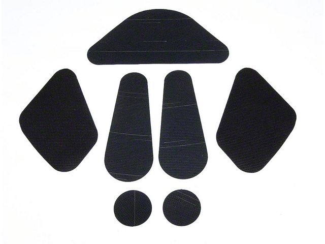 Full Size Chevy Trunk Lid Insulation Set, 2-Door Hardtop, 1960 (Impala Sports Coupe, Two-Door)