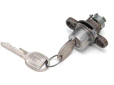 Full Size Chevy Trunk Lock, With Late Style Keys (1959 Biscayne; 1959 Impala)