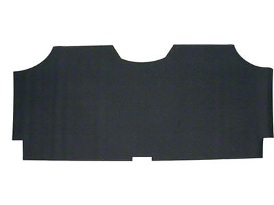 Full Size Chevy Trunk Mat, Felt Replacement, 2-Door Hardtop, Impala & Caprice, 1968