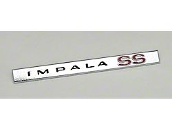 Trunk Molding Emblem,Impala SS,1965
