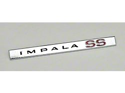 Trunk Molding Emblem, SS (1965 Impala)