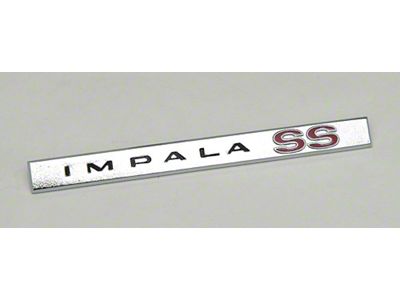 Trunk Molding Emblem,Impala SS,1965