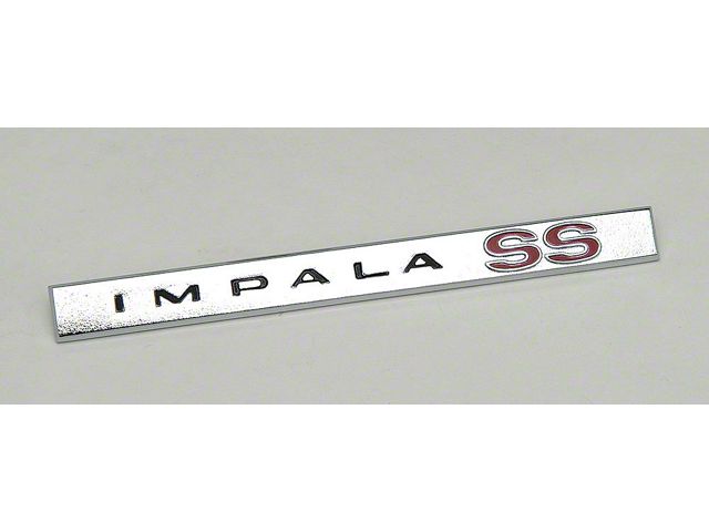 Trunk Molding Emblem,Impala SS,1965