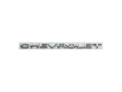Full Size Chevy Trunk Panel Letters, CHEVROLET, Good Quality, 1964