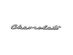 Chevrolet Trunk Script,1958