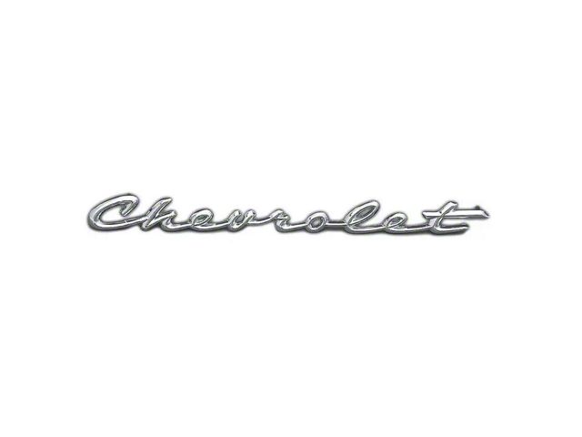 Chevrolet Trunk Script,1958