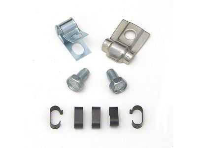 Vapor Return Line Clip Set, 409ci (61-64 Biscayne; 61-64 Impala)