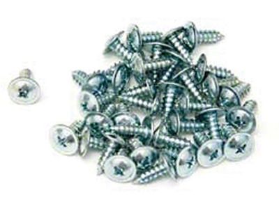 Full Size Chevy Wheel Well Molding Screws, 1965-1969
