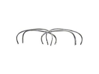 Full Size Chevy Wheel Well Opening Molding Set, Impala, 1970