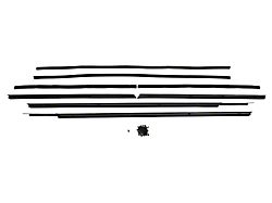 Full Size Chevy Window Felt Kit, 2-Door Hardtop, Impala, 1962 (Impala Sports Coupe, Two-Door)