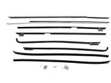 Full Size Chevy Window Felt Kit, 2-Door Hardtop, Impala, 1967-1968