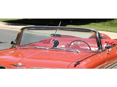 Windshield, Clear, 2-Door Hardtop & Convertible, 1963-1964 (62-64 Impala)