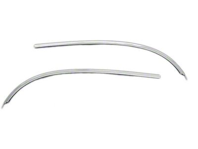 Full Size Chevy Windshield Molding Set, 2-Door Hardtop, Impala, 1963-1964 (Impala Sports Coupe, Two-Door)