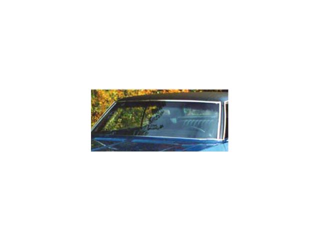 Full Size Chevy Windshield, Tinted & Shaded, With Antenna, Convertible, Impala, 1971-1975 (Caprice Convertible)