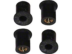 Full Size Chevy Windshield Wiper Motor Nuts, Rubber, 1958 