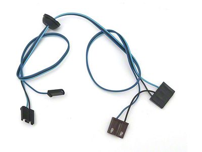 Full Size Chevy Windshield Wiper Motor Wiring Harness, 2-Speed, 1961-1962