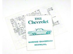 Full Size Chevy Wiring Harness Diagram Manual (1961 Biscayne; 1961 Impala)
