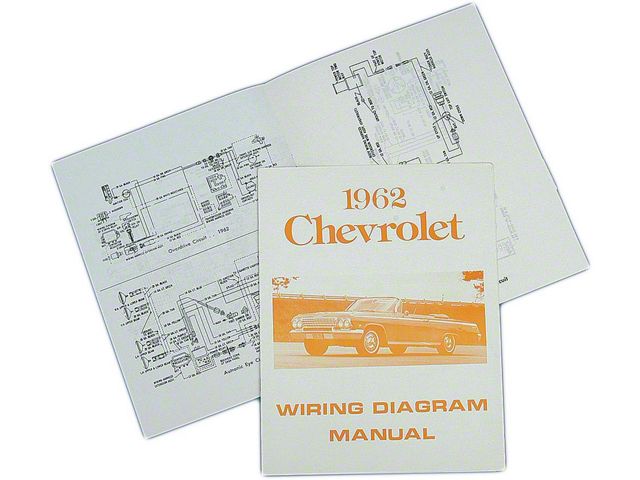 Full Size Chevy Wiring Harness Diagram Manual, 1962