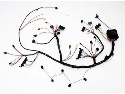 Full Size Chevy Dash Wiring Harness, With Column Shift Automatic Transmission & Headlight Delay Timing, 1970