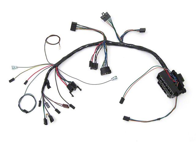 Full Size Chevy Dash Wiring Harness, With Console AutomaticOr Manual Transmission & Air Conditioning, Impala, 1964