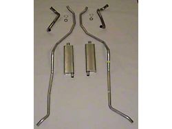 Dual Exhaust System, Aluminized, 348ci HighPerformance, Wagon & El Camino (1959 Brookwood; 1959 Kingswood; 1959 Parkwood)