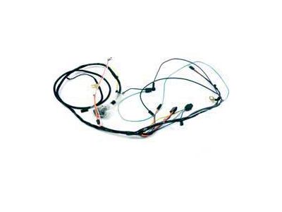 Full Size Chevy Engine Wiring Harness, V8 396ci & 427ci, With Factory Gauges & Air Conditioning, 1966
