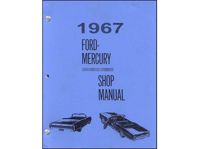 Full-Size Ford and Mercury Shop Manual - 912 Pages