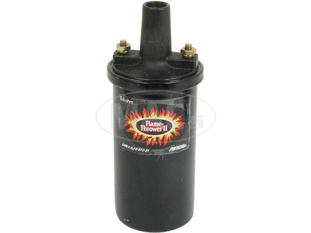 Full Size Ford Flame Thrower II Coil System, Epoxy Filled, Black