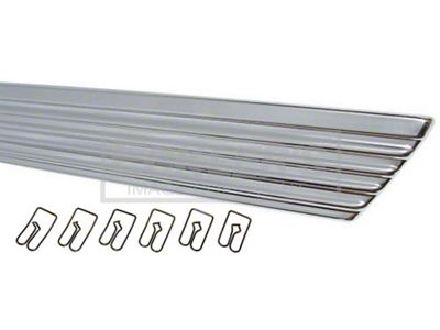 Full Size Lower Rocker Panel Molding, Right Side, 1962