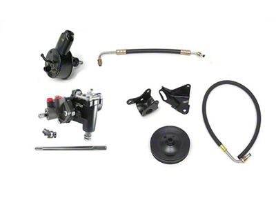 Full Size Chevy Power Steering Conversion Kit, For Cars With 348 & 409ci Engine, Delphi 600, Borgeson, 1960-1964