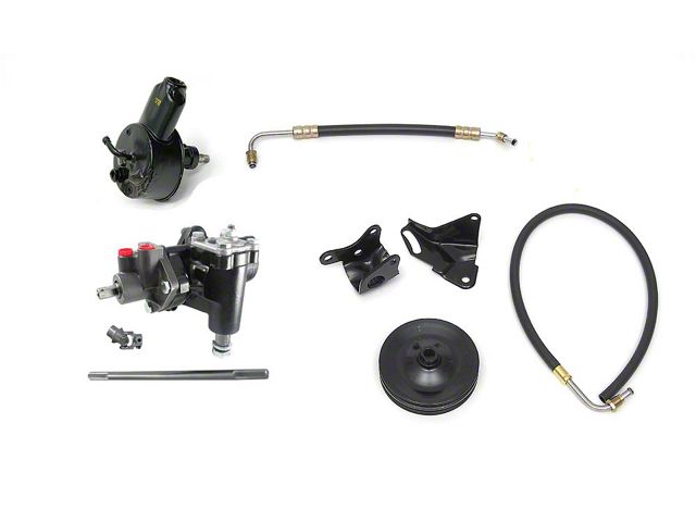 Full Size Chevy Power Steering Conversion Kit, For Cars With 348 & 409ci Engine, Delphi 600, Borgeson, 1960-1964