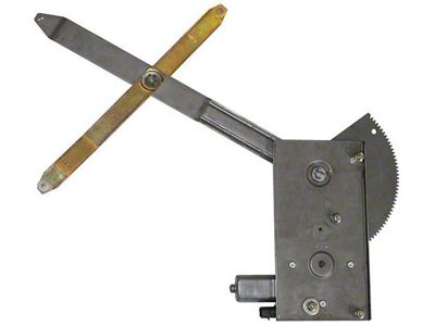 Full Size Chevy Power Window Regulators & Motors, Front Door, 2-Door Hardtop & Convertible, 1961-1964