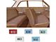 Full Size Chevy Preassembled Door Panel & Quarter Trim Panel Interior Kit Service, 2-Door Sedan, Bel Air, 1963