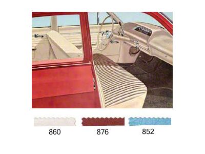 Full Size Chevy Preassembled Door Panel & Quarter Trim Panel Interior Kit Service, 4-Door Sedan, Biscayne, 1964 (Biscayne Sedan, Four-Door)