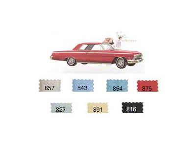 Full Size Chevy Preassembled Door Panel & Quarter Trim Panel Interior Kit Service, 2-Door Hardtop, Impala SS, 1962 (Impala Sports Coupe, Two-Door)